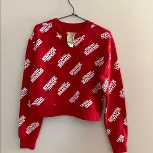 Stranger things sweat shirt